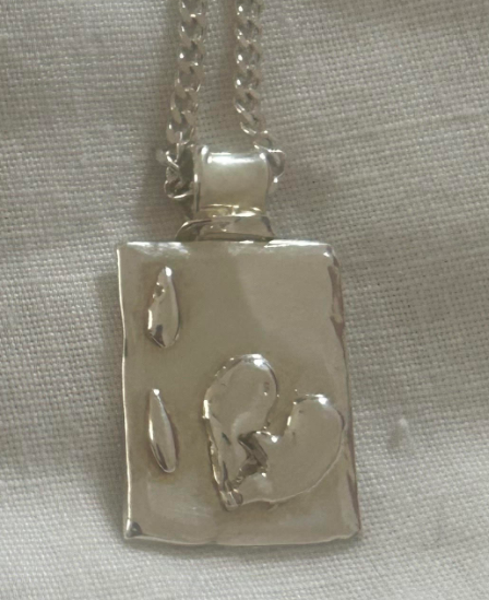 Collar Dije Cuadrado