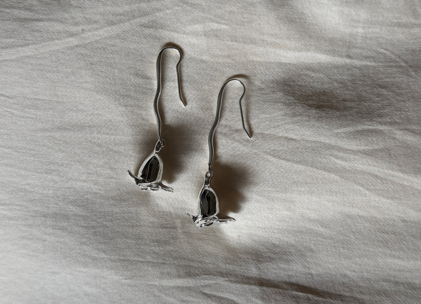 LONG JACARANDA EARRINGS