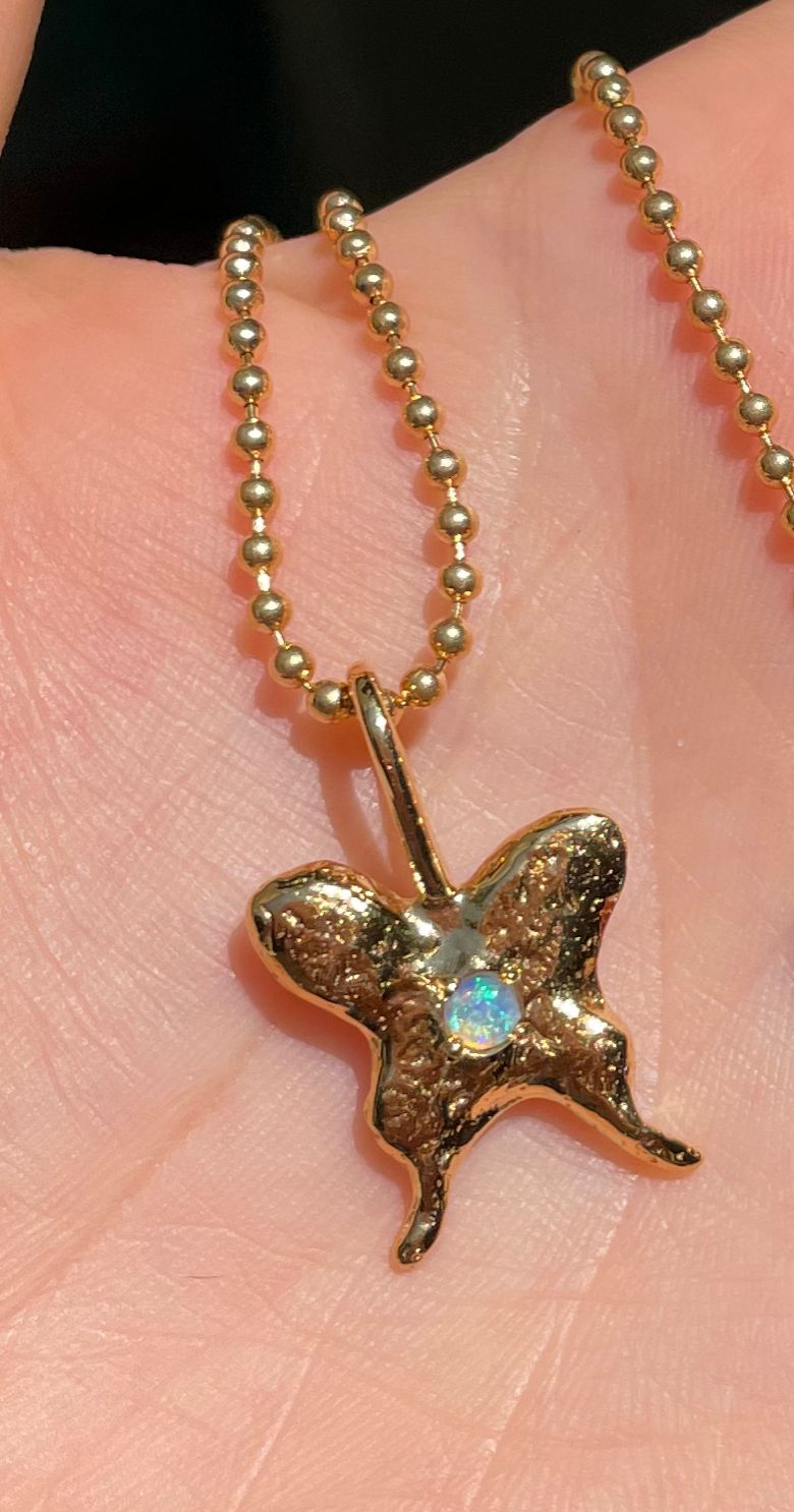 Mini butterfly necklace