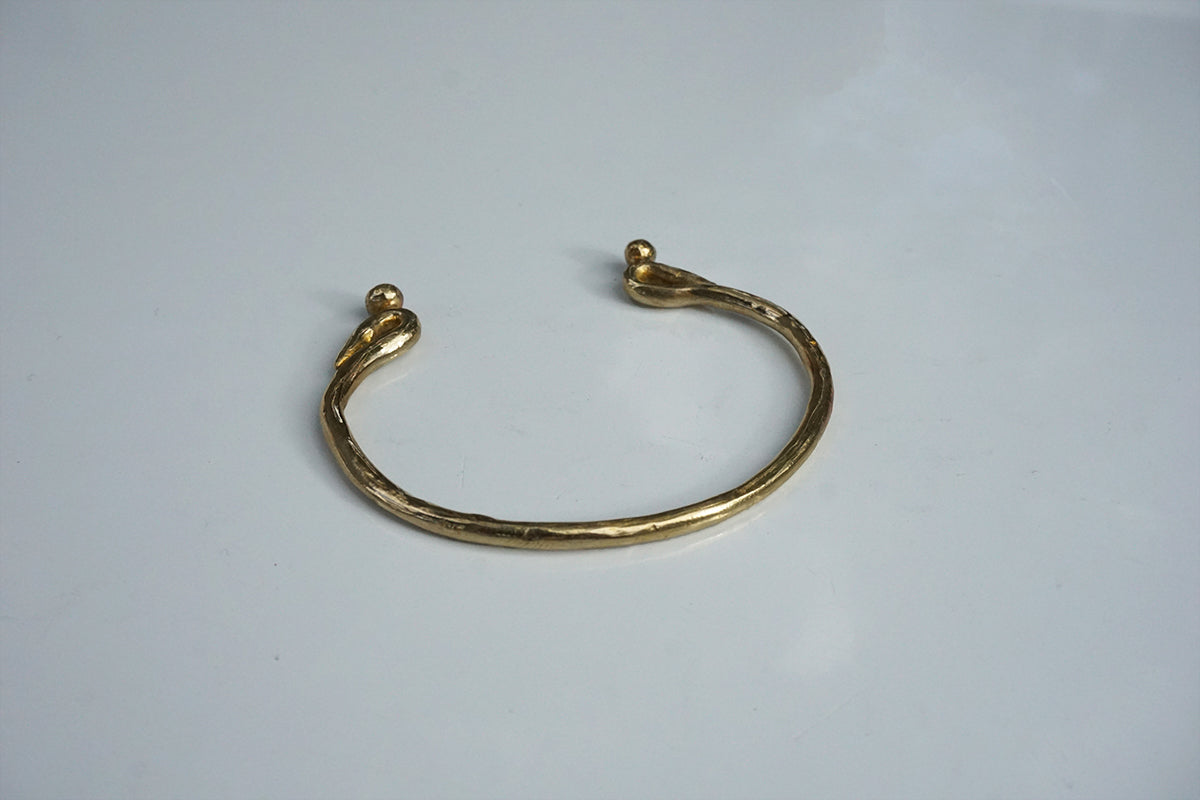 Brass Sphynx Cuff