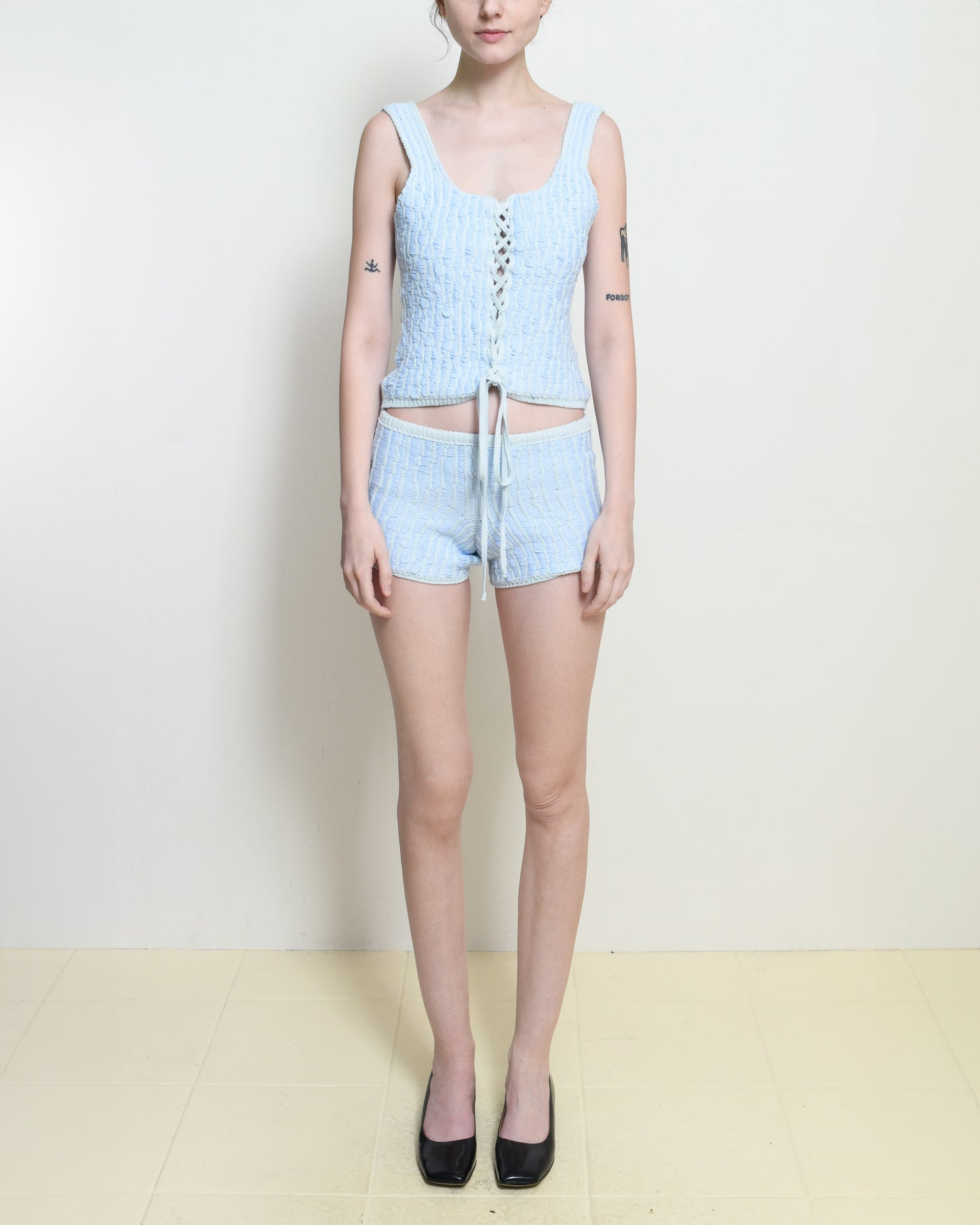 Knitted Blouse Corset
