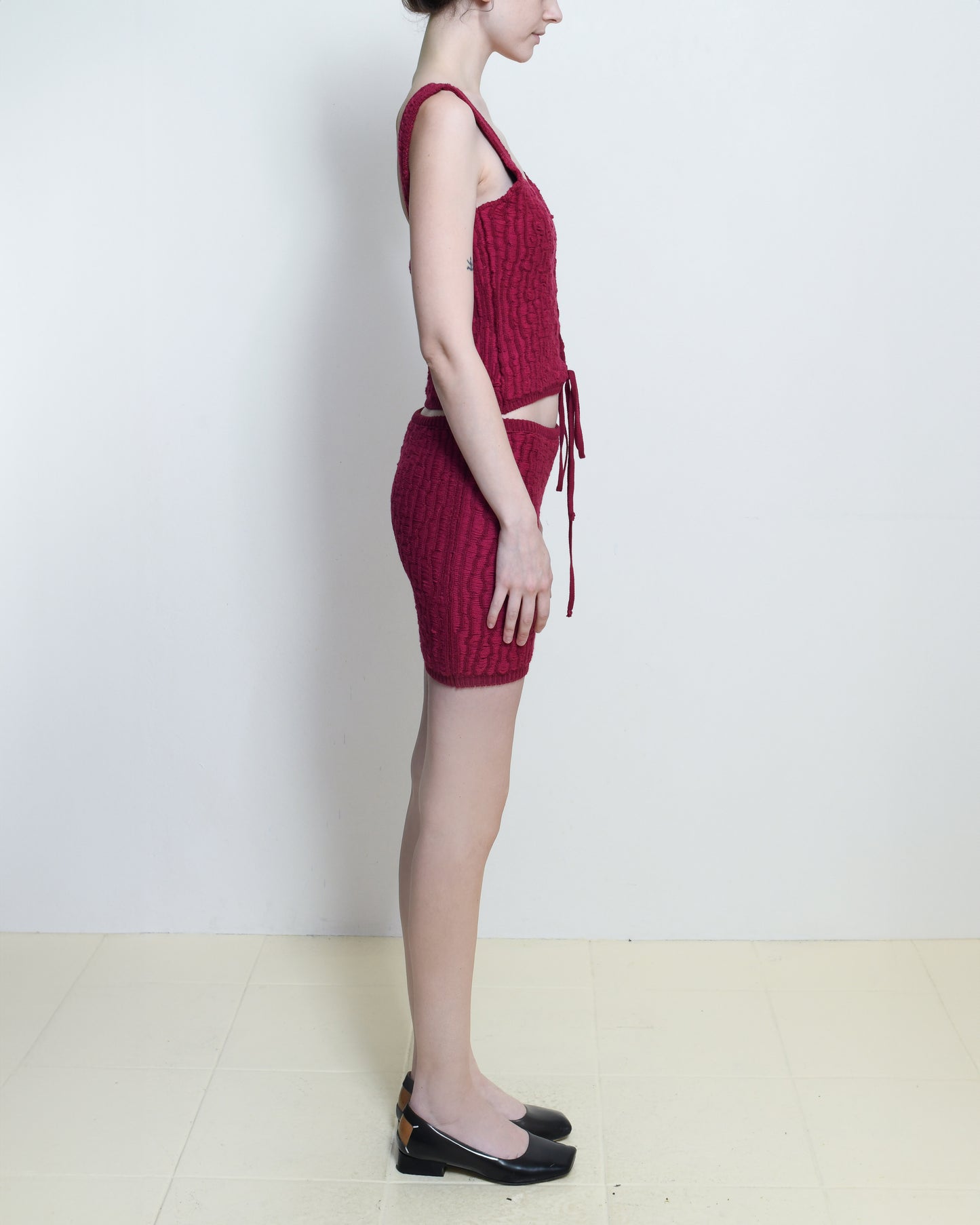 Knitted Blouse Corset