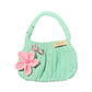 Crochet Bags and Crystal Charm