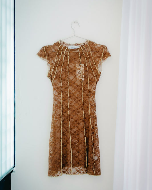 Restos Lace Short Dress