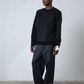 Knitted Mohair Crew Neck Sweater