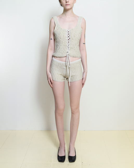 Knitted Blouse Corset