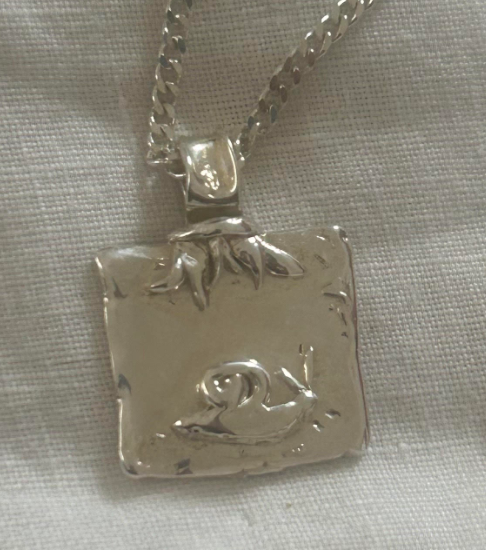 Collar Dije Cuadrado