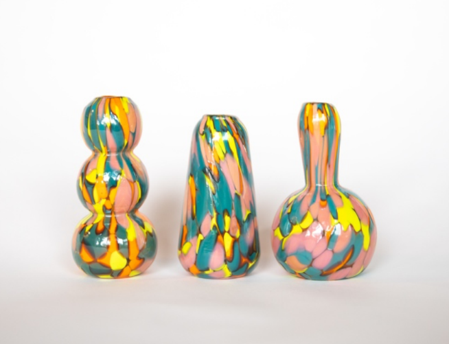 Neon Anorak Mini Vases