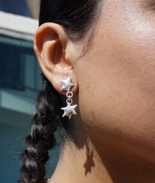 Asymmetric Dangle Earrings