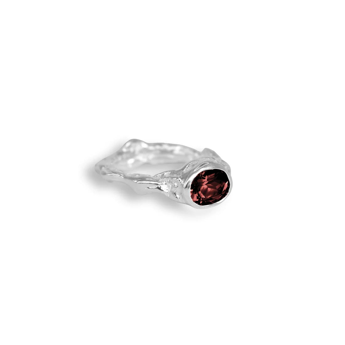 Anillo de cuarzo en fusión