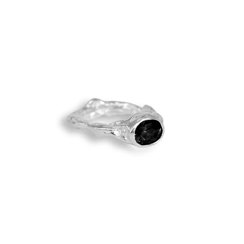 Anillo de cuarzo en fusión