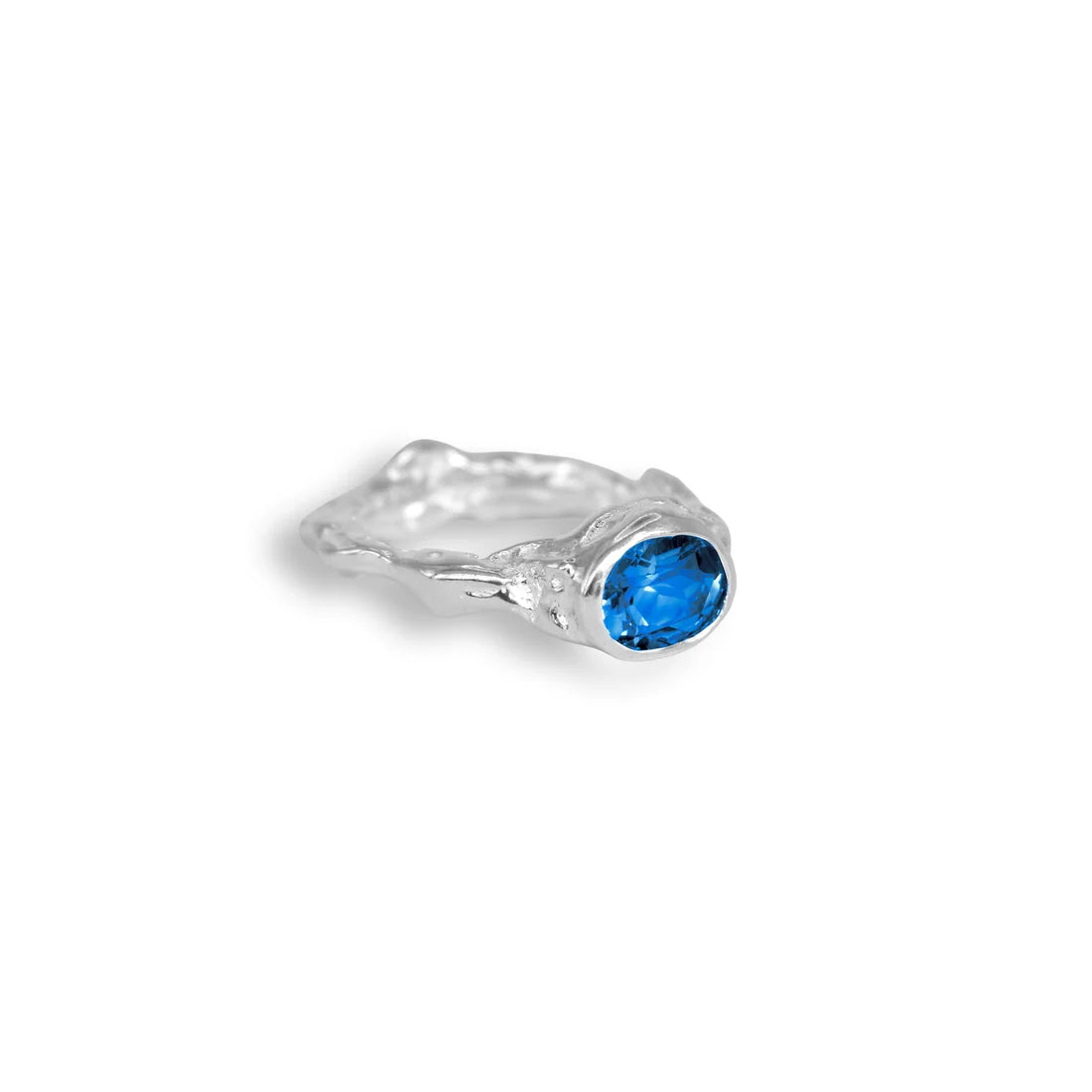 Anillo de cuarzo en fusión
