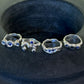 Sapphire and Silver Ring