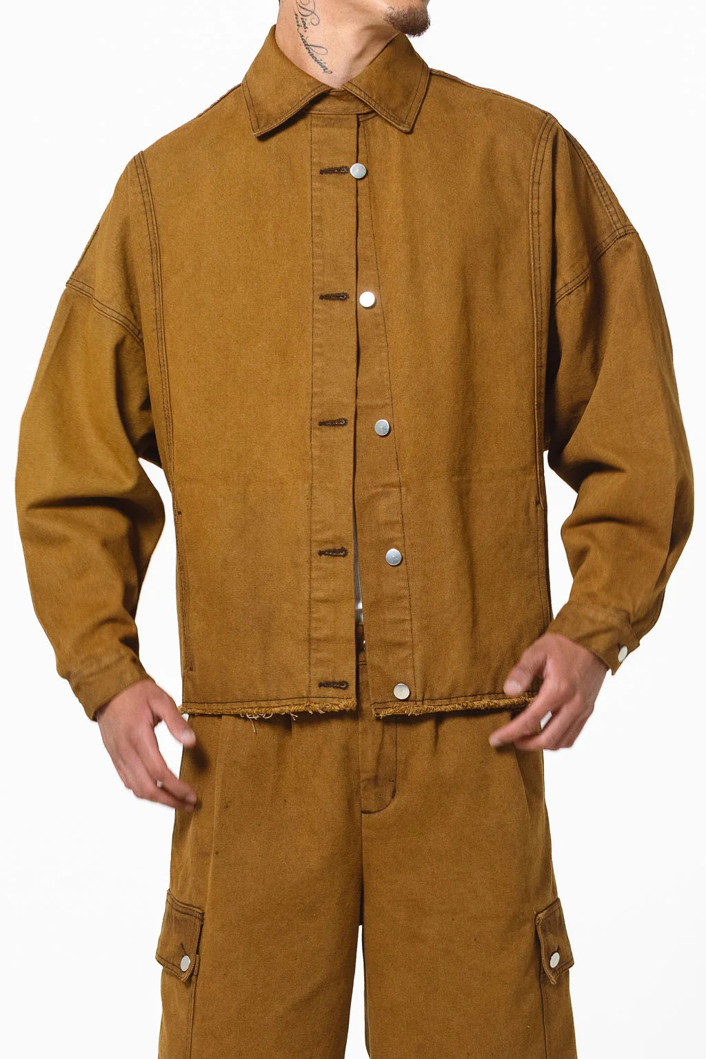 Loose Jacket Washed