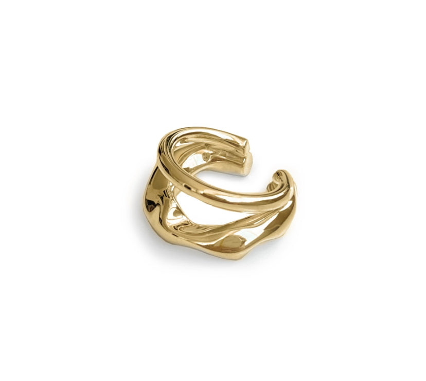 Molten Double Earcuff