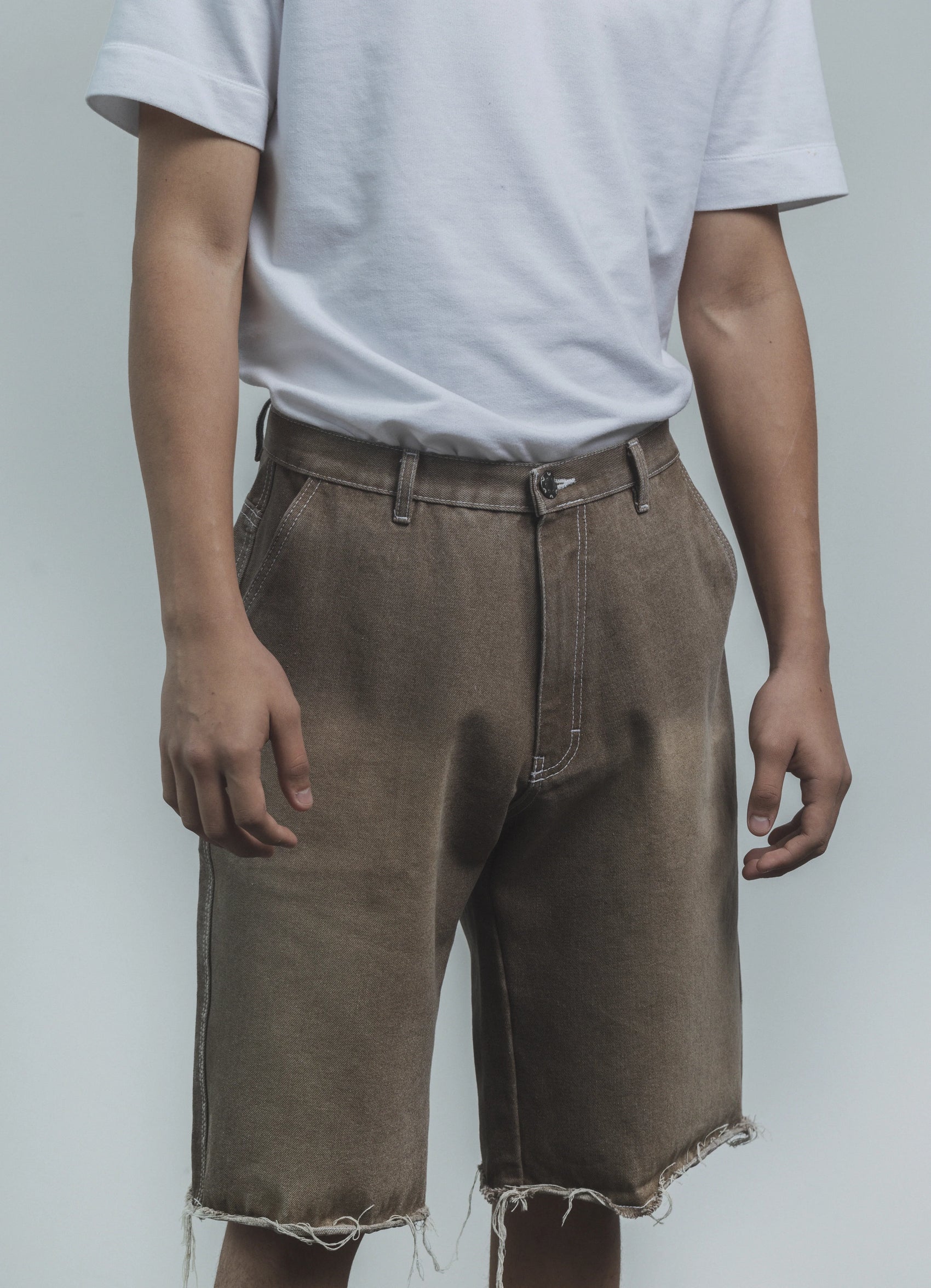 Ripped Baggy Shorts
