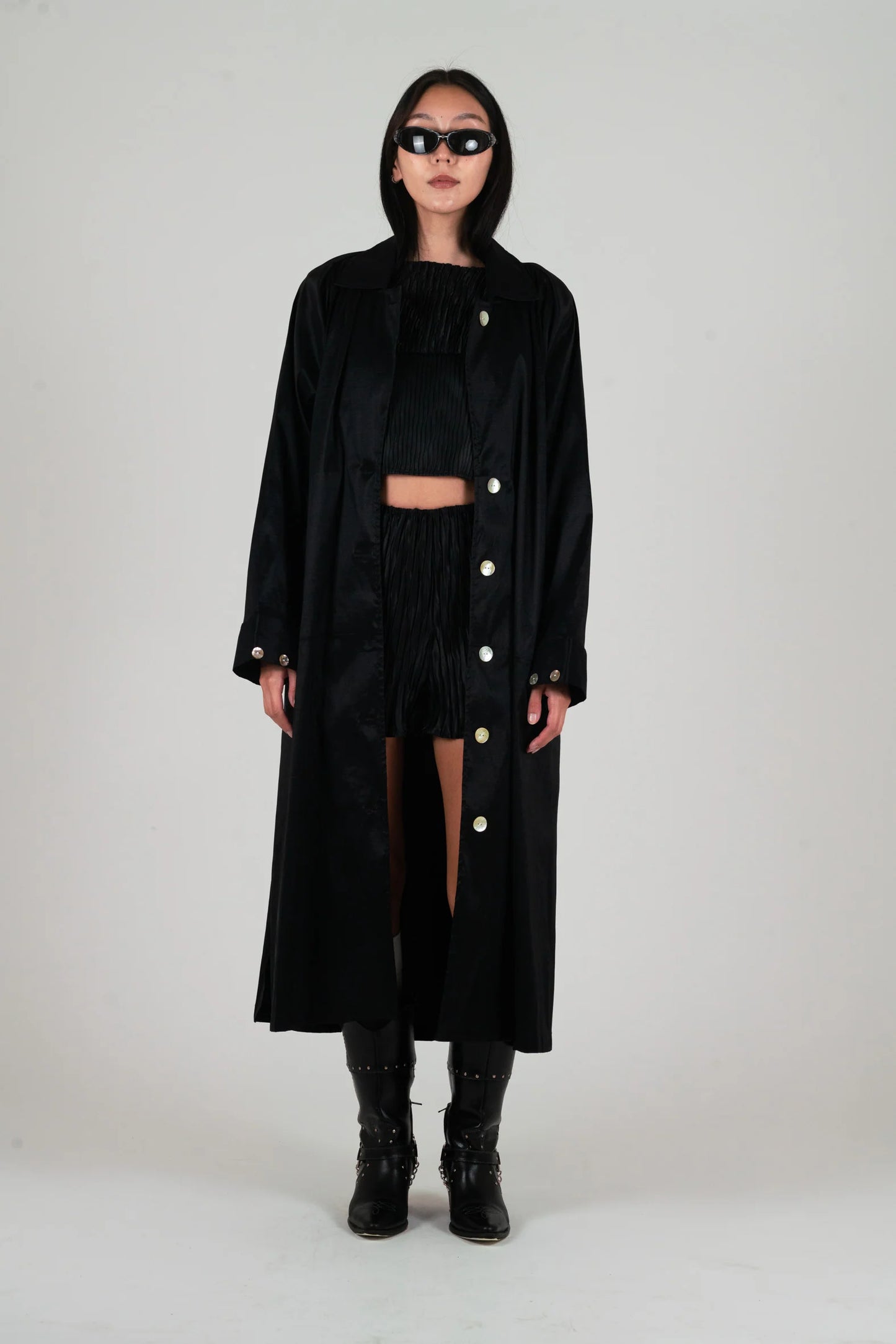 Plier Trench Coat