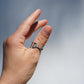 Silver Single Jointed Band