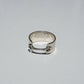 Silver Single Jointed Band