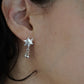 Silver Asymmetric Star Posts with Ball Charm