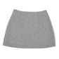 Wool Cloth Skirt Drizzly GraY