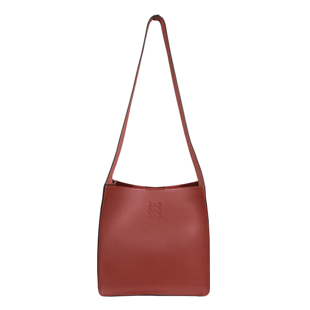MINI SQUARE TOTE - ARCILLA