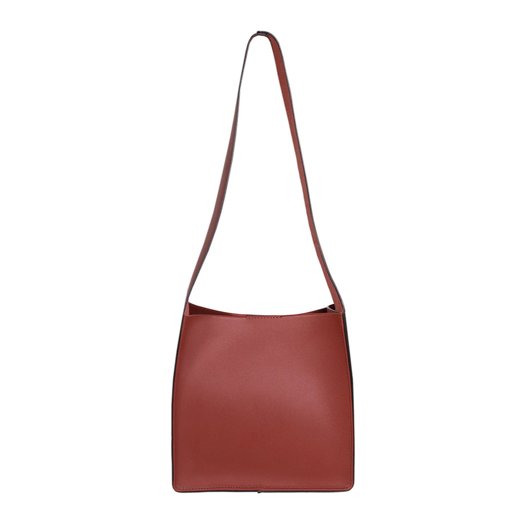 MINI SQUARE TOTE - ARCILLA