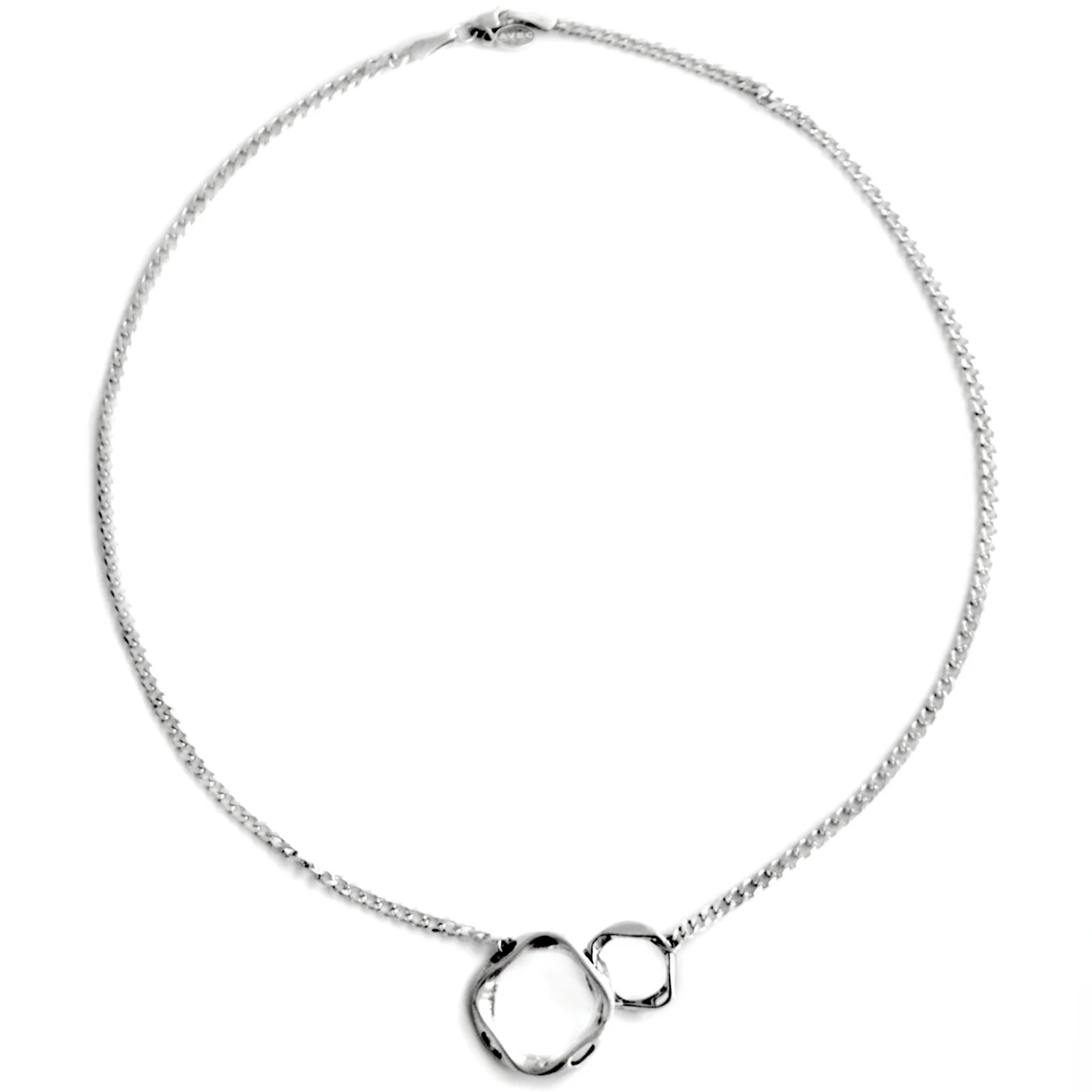 WAVE DUO RING NECKLACE