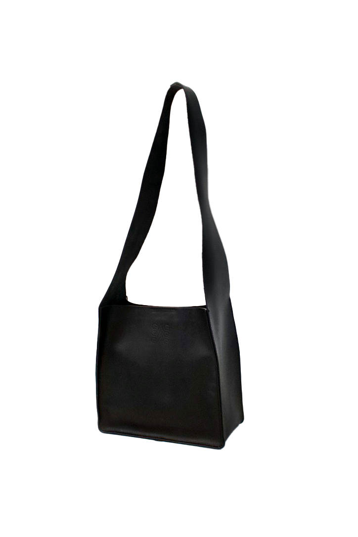 MINI SQUARE TOTE - NEGRA