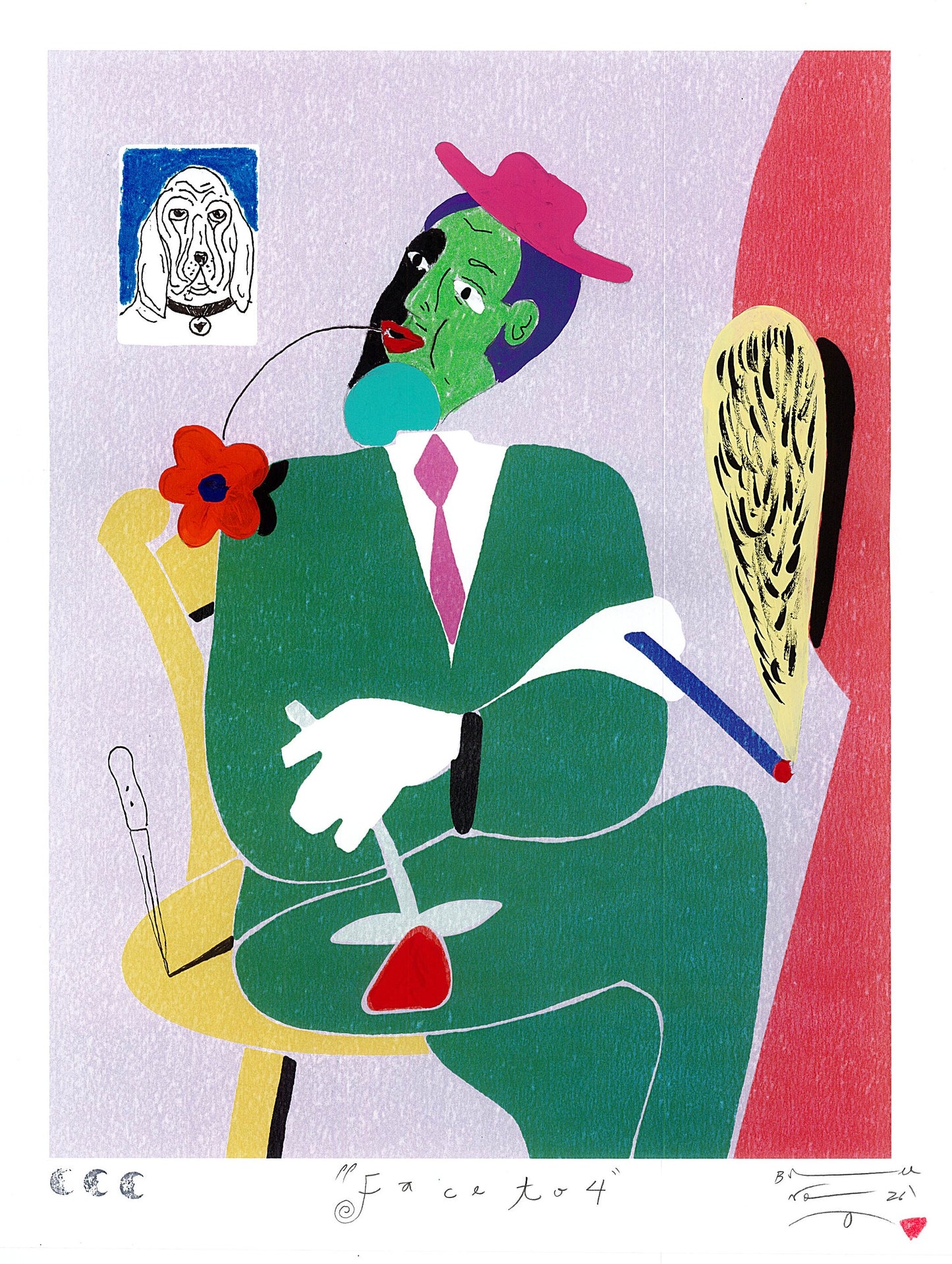 Faceto 4 Print