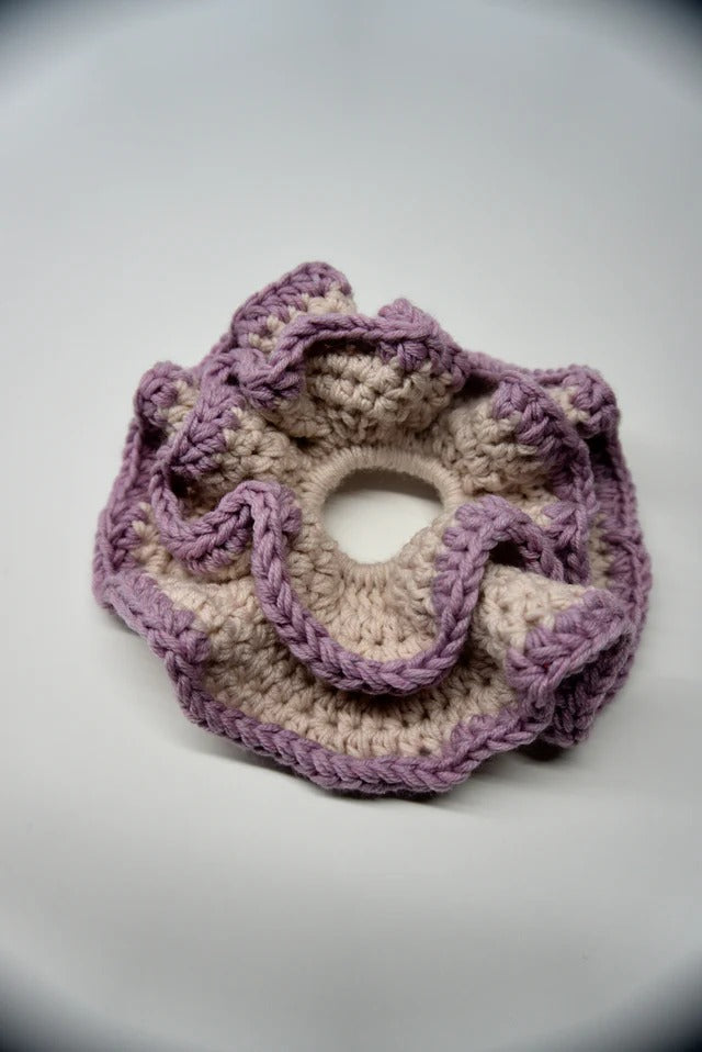 Scrunchies - hand knitted