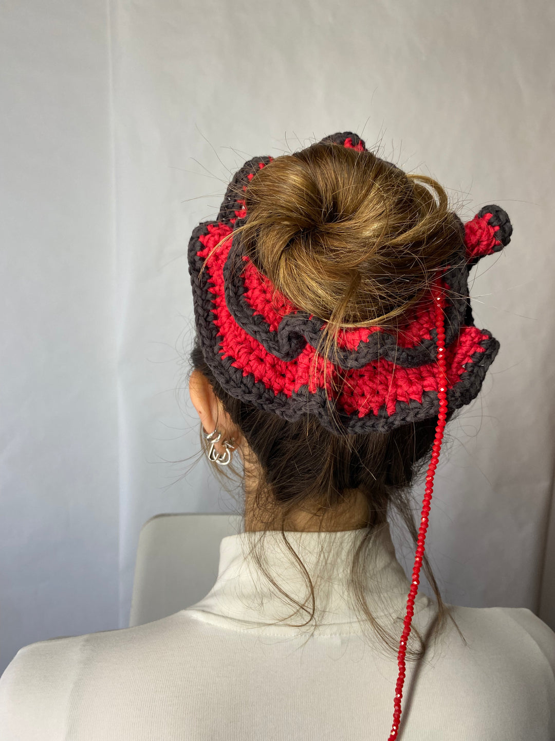 Scrunchies - hand knitted