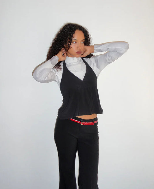 TOP SWIM NEGRO