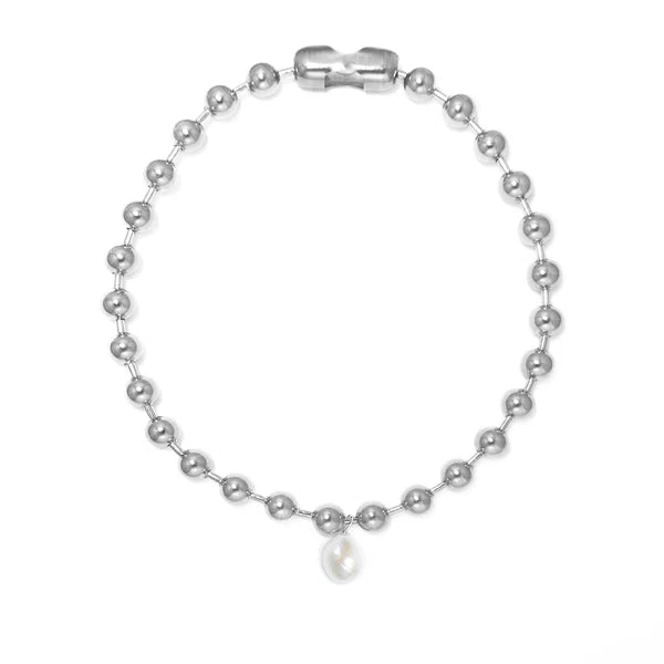 ROCKY SMALL PEARL NECKLACE